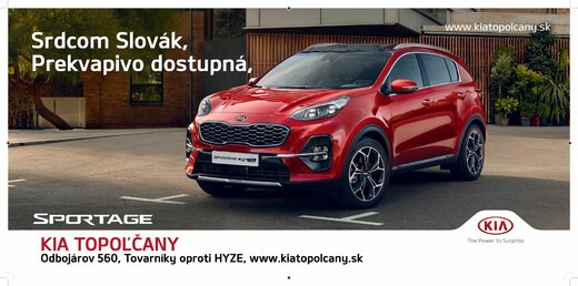 Nová KIA Sportage je teraz neodolatelne dostupná.