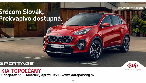 Nová KIA Sportage je teraz neodolatelne dostupná.