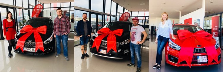 Spokojní majitelia vozidiel Kia