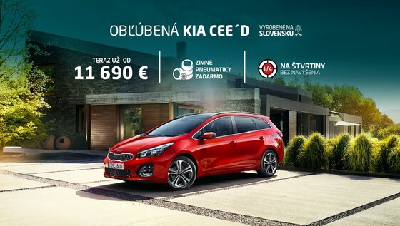 Výpredaj modelu KIA Cee´d.